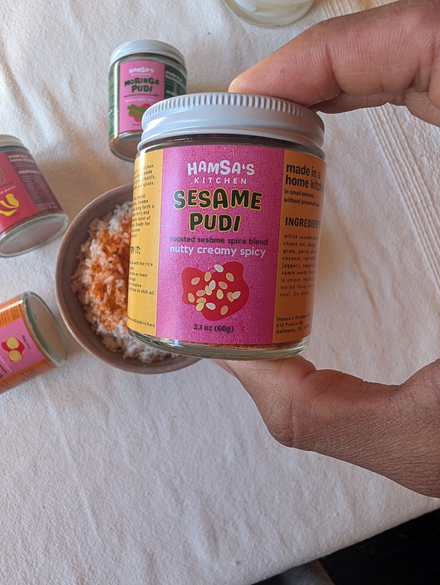 Sesame Pudi